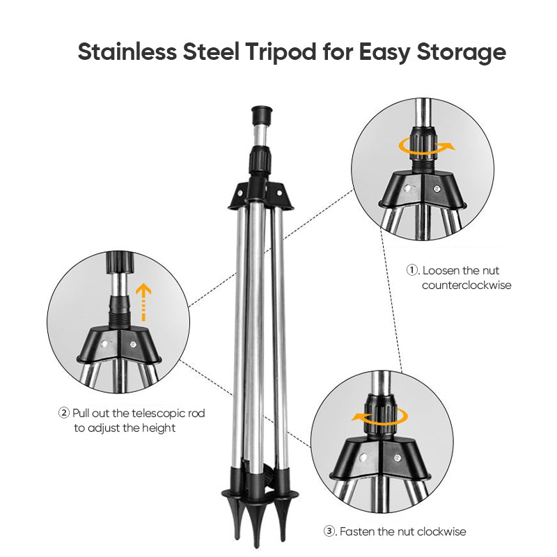 Rotating Tripod Sprinkler | Bowlift 4