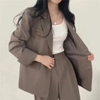 Sophia | Stylish Tailored Blazer and Wide Leg Pant Suit for Women 10