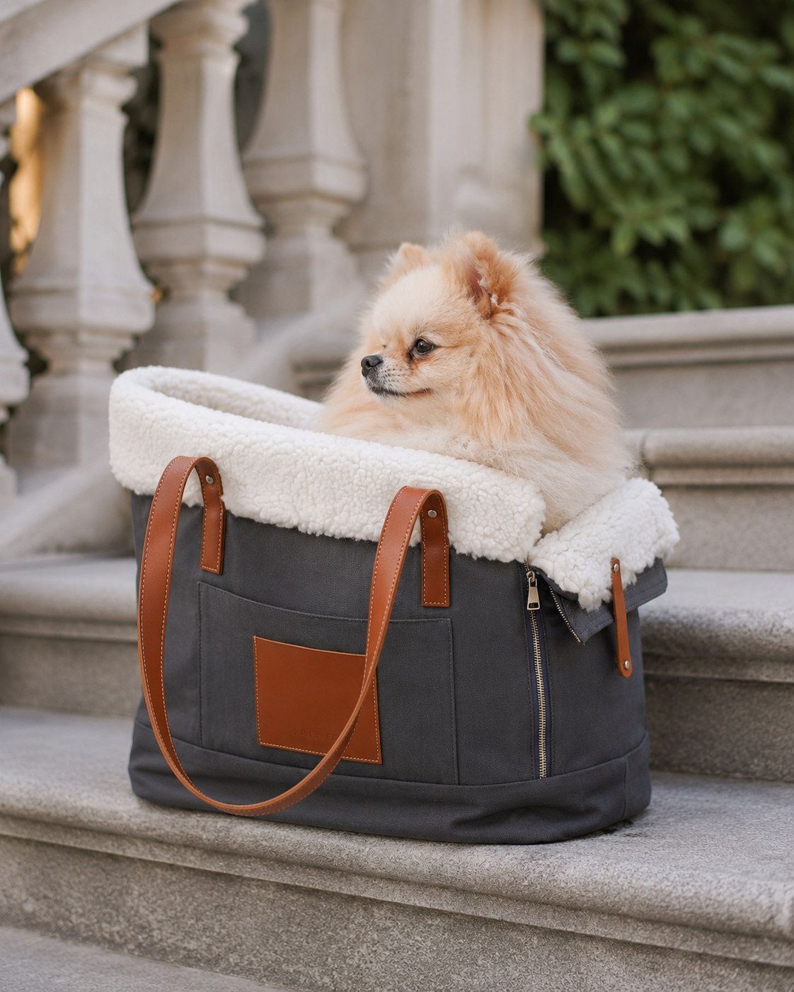 Stylish Dog & Cats Carrier Bag with Removable Lining 5