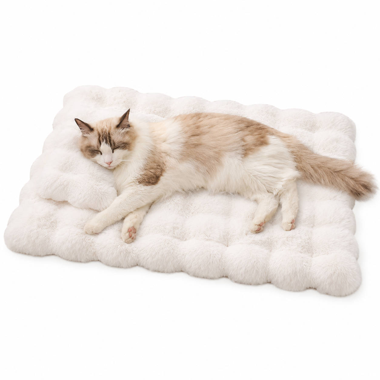 Ultra Soft Faux Fur Pet Mat for Cats & Dogs 10