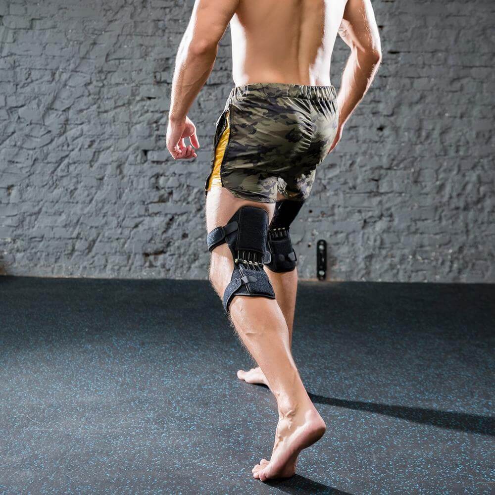 Unisex Breathable Knee Compression Sleeve | Adjustable Shock-Absorbing Support for Walking 2
