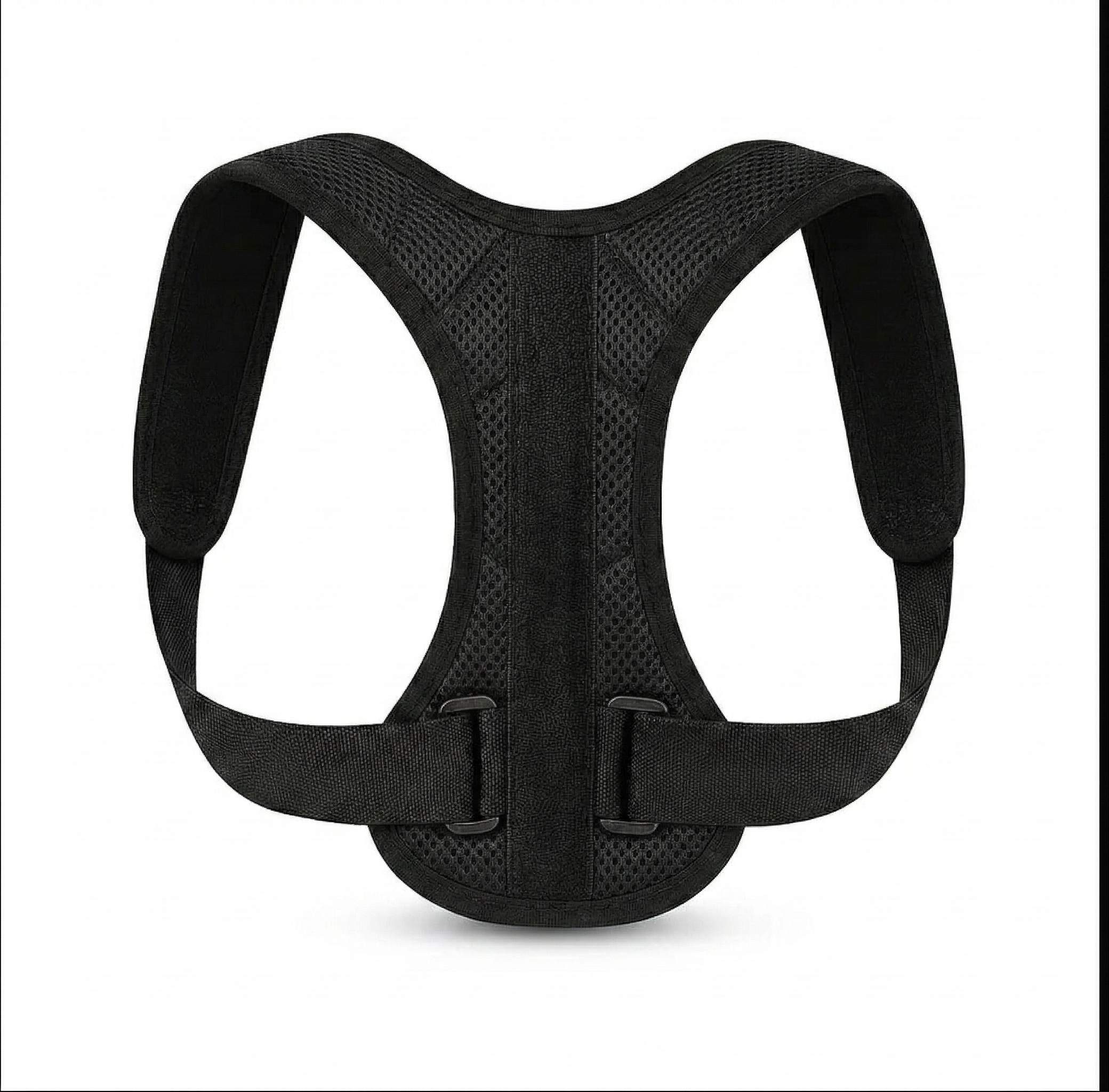 Unisex Soft Fabric Posture Corrector | Invisible Ergonomic Back Support for Daily Comfort 2