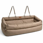 Waterproof Dog Car Seat Bed – Padded Travel Bed for Dogs 0