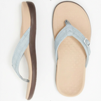 Women's Adjustable Rubber Flip Flops | Comfortable Cushioned Arch Support Sandals 5