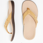 Women's Adjustable Rubber Flip Flops | Comfortable Cushioned Arch Support Sandals 8