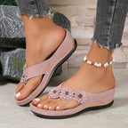 Womens Adjustable Synthetic Sandals | Elegant Orthopedic Comfort Footwear 2