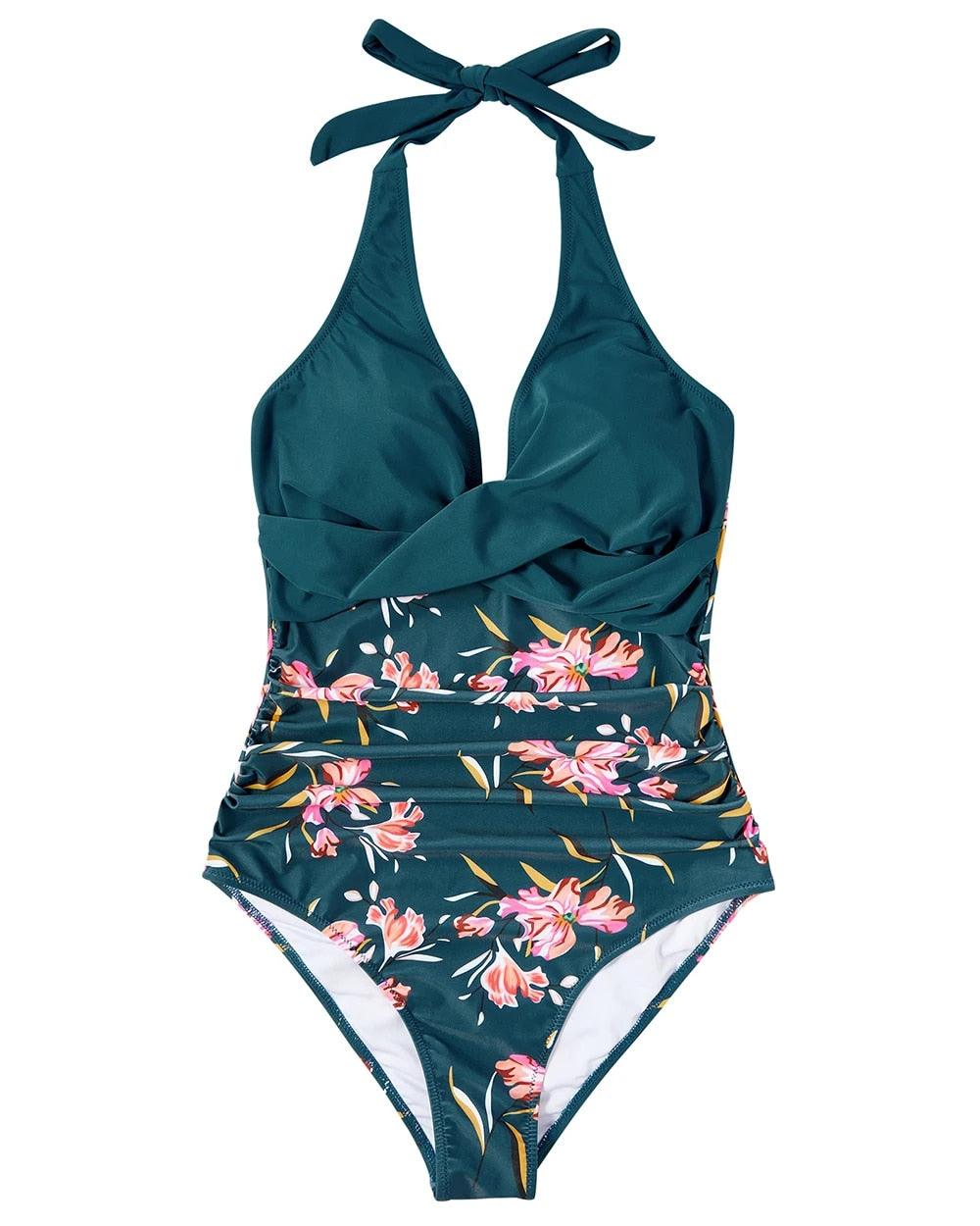 Womens Backless One-Piece Swimsuit | Flattering Sculpting Swimwear for Summer 6
