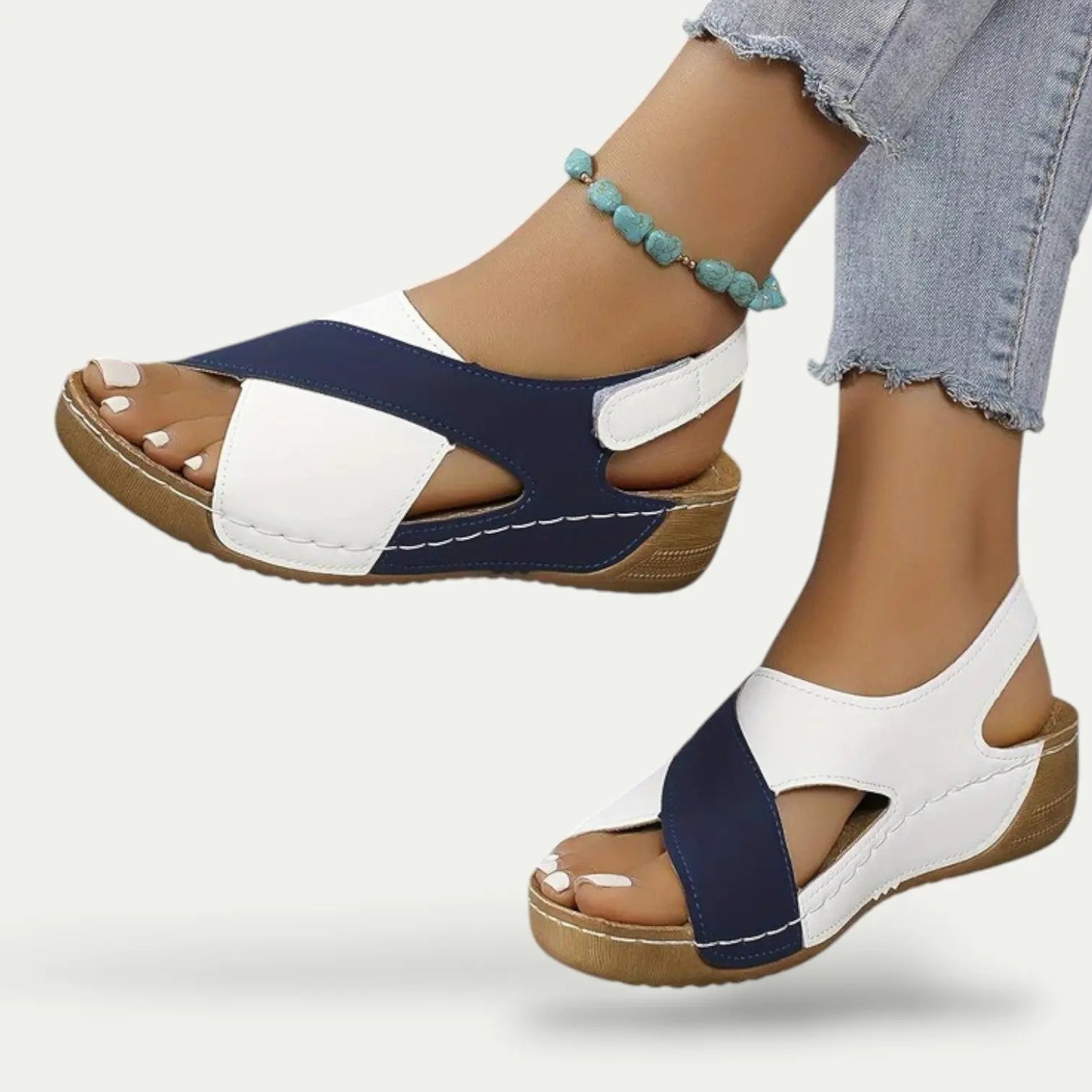 Womens Breathable Fabric Sandals | Stylish Lightweight Comfort Footwear 1