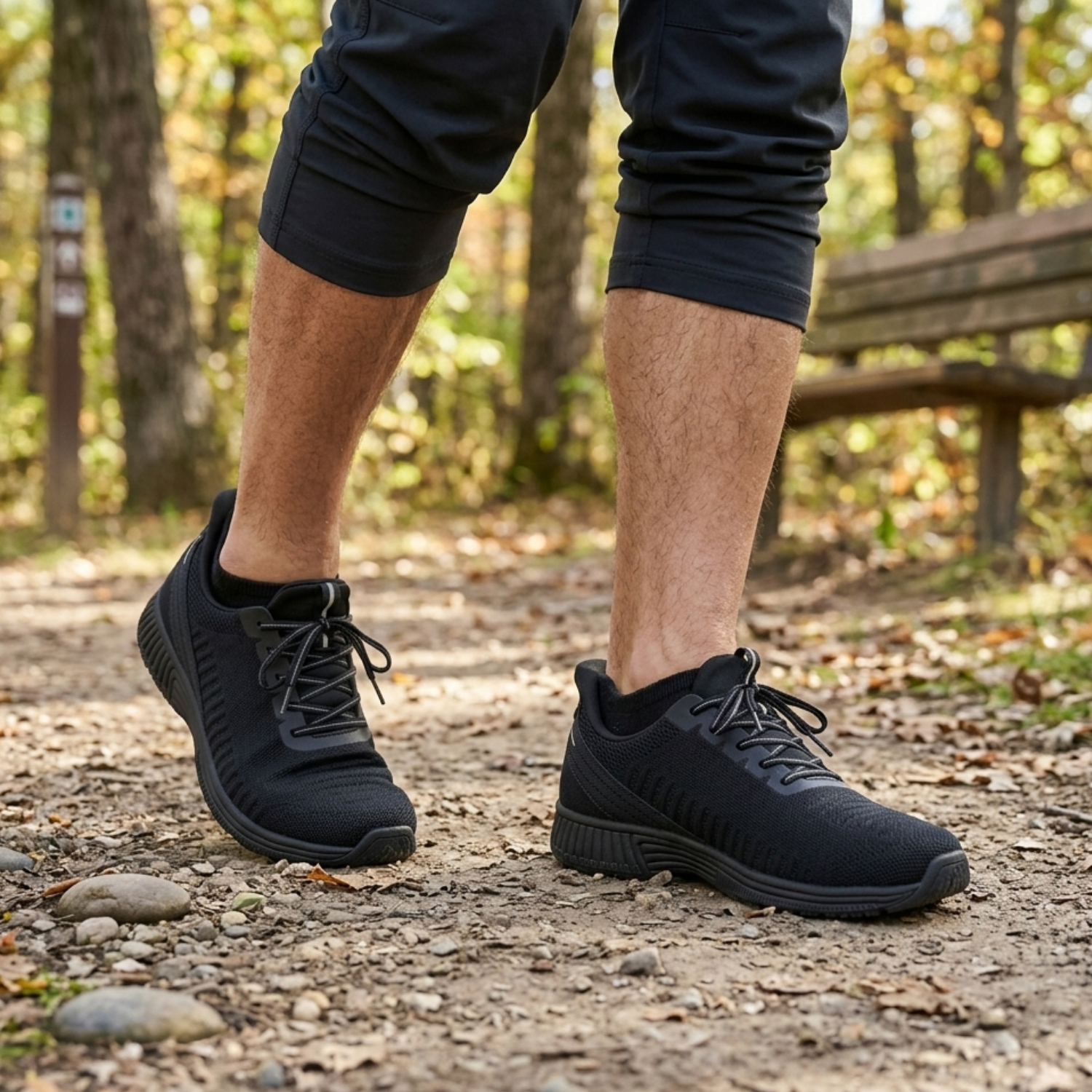 Women's Breathable Knit Slip-On Sneakers | Comfortable Orthopedic Walking Shoes 0