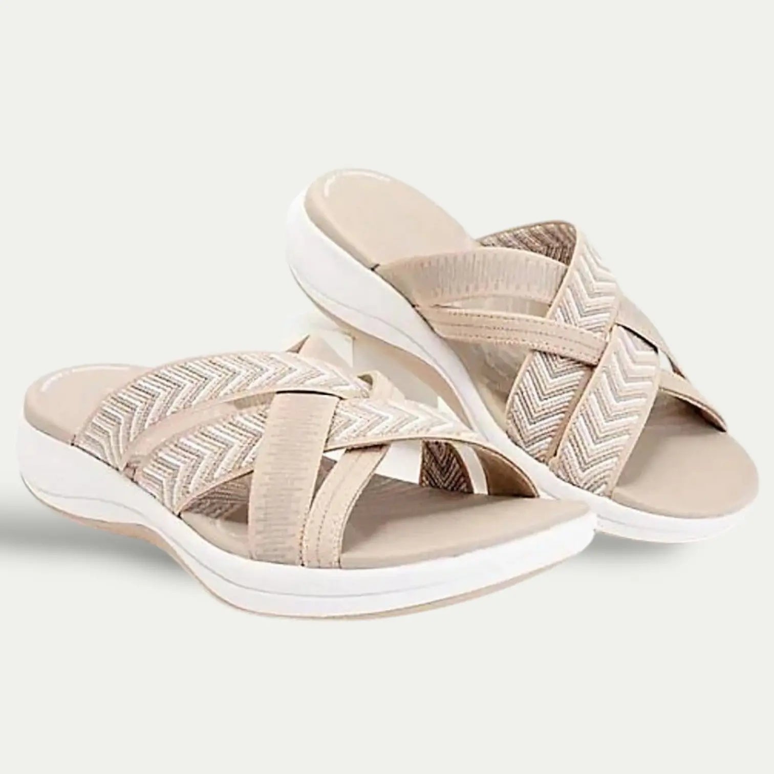 Womens Breathable PU Sandals | Lightweight Open Toe Casual Comfort Shoes 1