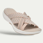 Womens Breathable PU Sandals | Lightweight Open Toe Casual Comfort Shoes 2