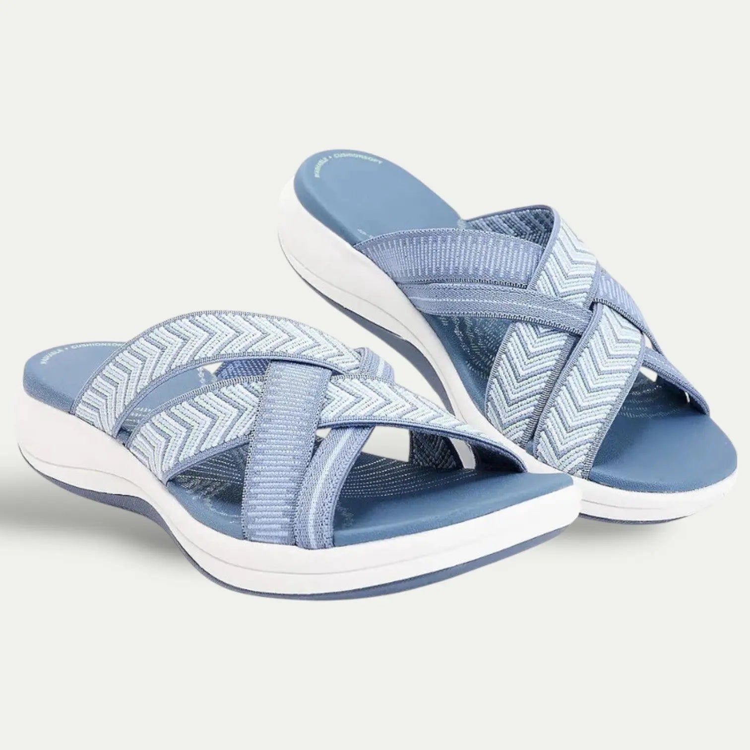 Womens Breathable PU Sandals | Lightweight Open Toe Casual Comfort Shoes 3