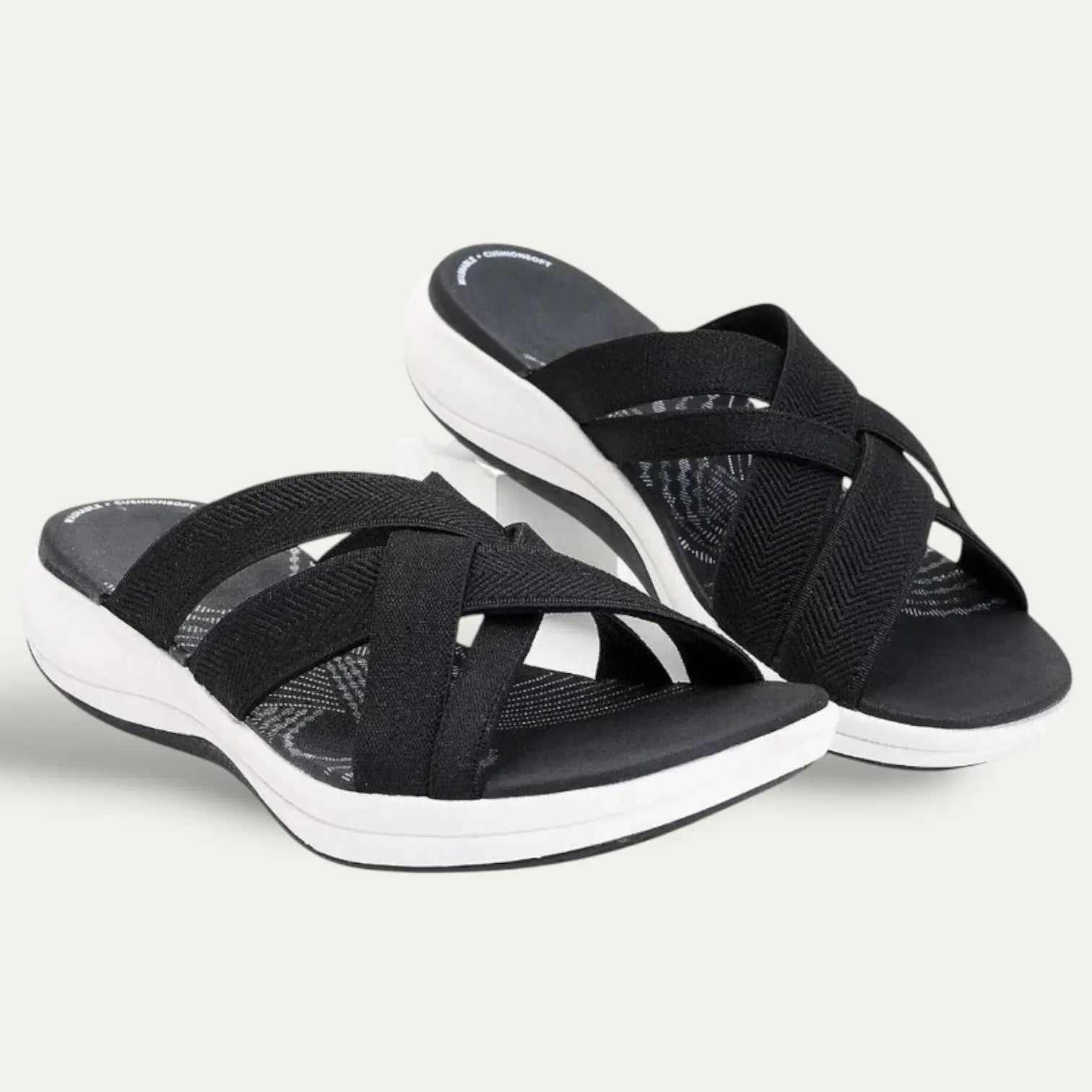 Womens Breathable PU Sandals | Lightweight Open Toe Casual Comfort Shoes 4