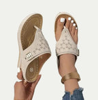 Womens Breathable Synthetic Slip-On Sandals | Comfortable Lightweight Casual Footwear 2