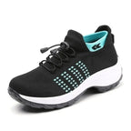 Women's Breathable Synthetic Sneakers | Comfortable Slip-On Walking Shoes 2