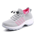 Women's Breathable Synthetic Sneakers | Comfortable Slip-On Walking Shoes 3