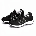 Women's Breathable Synthetic Sneakers | Comfortable Slip-On Walking Shoes 4