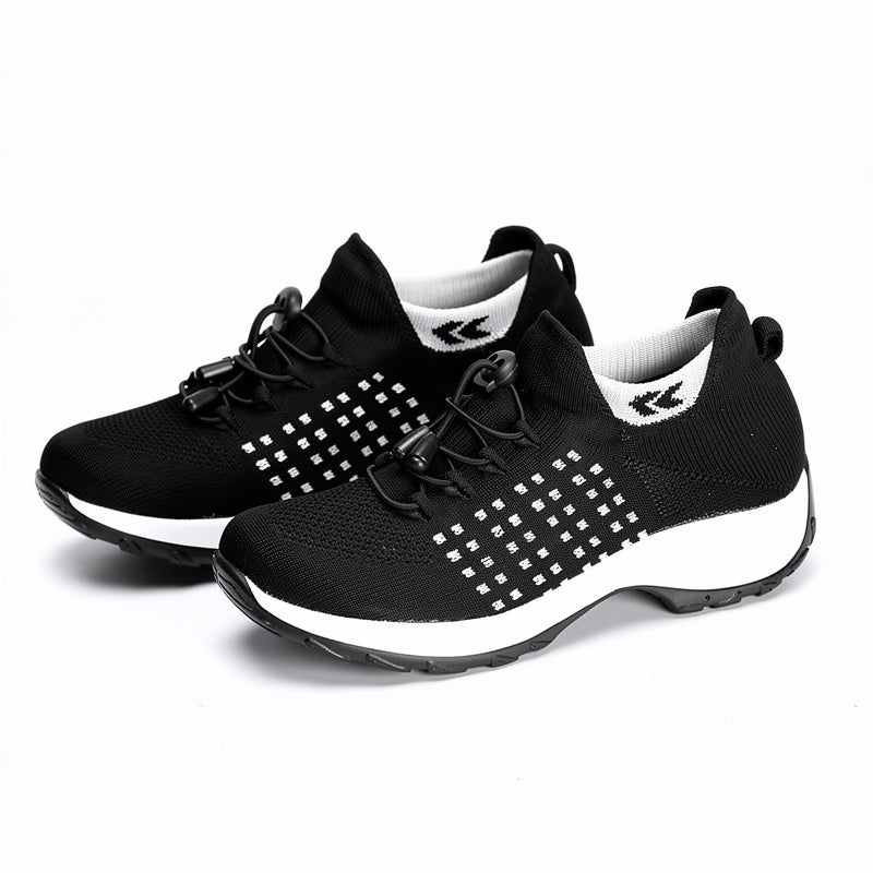 Women's Breathable Synthetic Sneakers | Comfortable Slip-On Walking Shoes 4