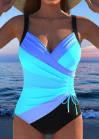 Womens Colorful Printed Swimsuit | Elegant Tummy Control Luxe Design 3