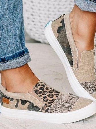 Womens Comfortable Canvas Slip-Ons | Trendy Lightweight Everyday Shoes 5