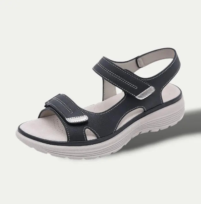 Womens Comfortable Slip-On Sandals | Supportive Arch Footwear for All-Day Comfort 1