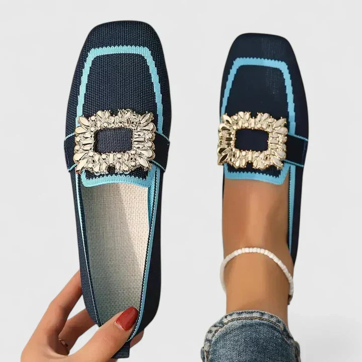 Womens Cushioned Leather Loafers | Elegant Orthopedic Comfort Shoes 2