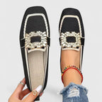 Womens Cushioned Leather Loafers | Elegant Orthopedic Comfort Shoes 4