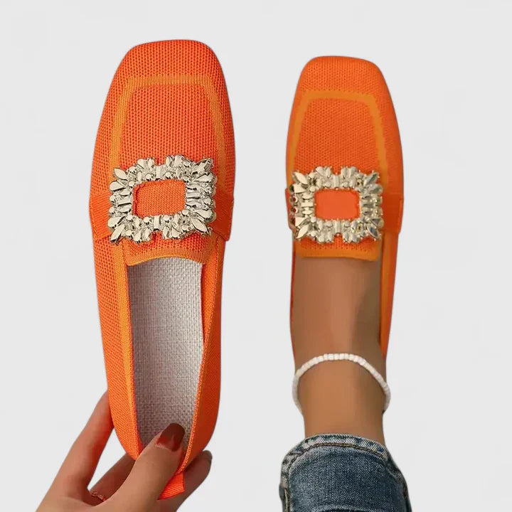 Womens Cushioned Leather Loafers | Elegant Orthopedic Comfort Shoes 5