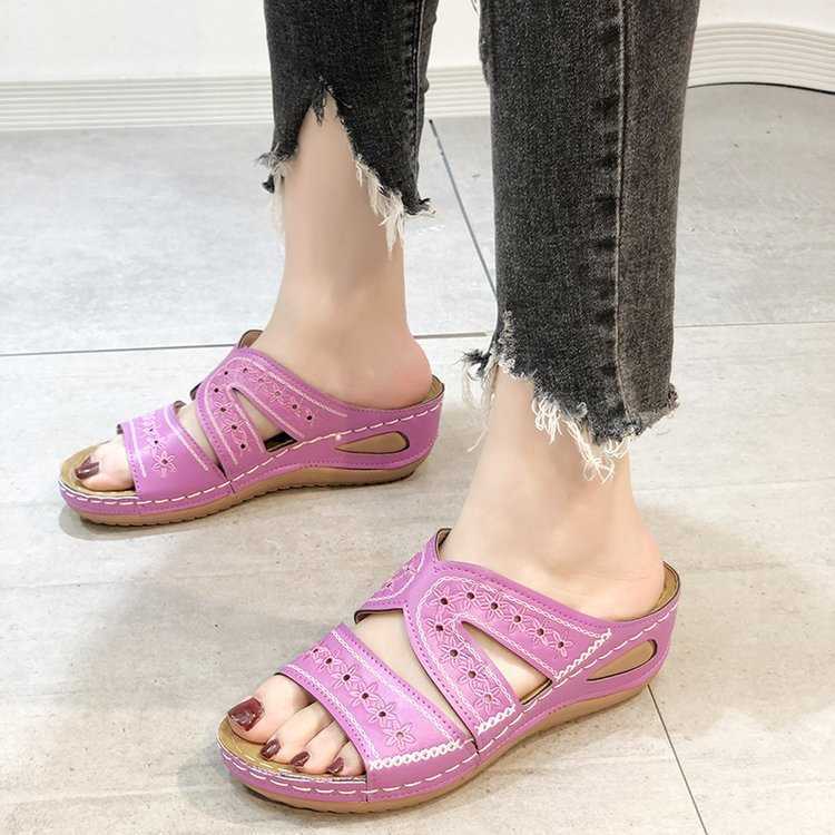 Womens Cushioned Orthopedic Sandals | Stylish Comfortable Summer Footwear 11