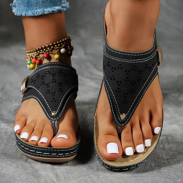 Womens Cushioned Orthopedic Sandals | Stylish Supportive Summer Footwear 2
