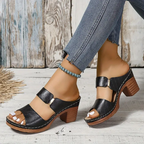 Womens Cushioned Synthetic Orthopedic Sandals | Stylish Comfortable Summer Footwear 1