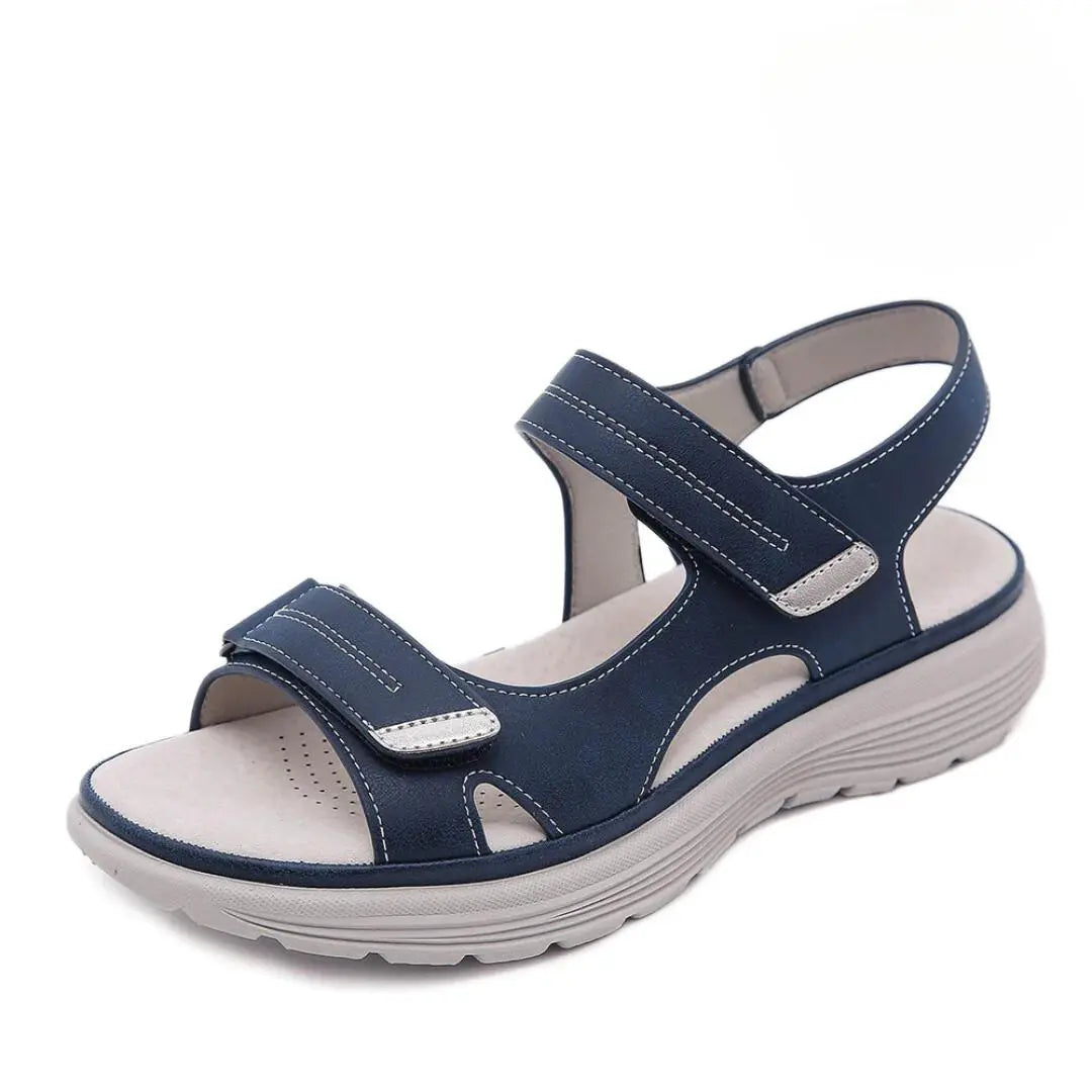 Womens Cushioned Synthetic Sandals | Stylish Adjustable Comfort Footwear 7