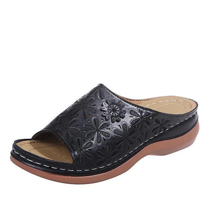 Womens Cushioned Vintage Sandals | Orthopedic Comfortable Walking Shoes 6