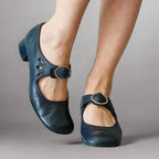 Womens Ergonomic Leather Sandals | Comfortable Adjustable Casual Footwear 2