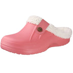 Womens Faux Fur Winter Clogs | Cozy Waterproof Indoor Outdoor Slippers 4