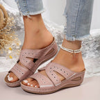 Womens Gel-Infused Orthopedic Sandals | Comfortable Slip-Resistant Footwear 3