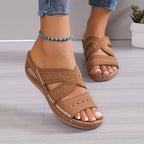 Womens Gel-Infused Orthopedic Sandals | Comfortable Slip-Resistant Footwear 7