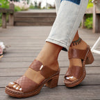 Womens High-Quality Leather Sandals | Elegant Comfortable Summer Footwear 4