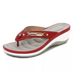 Women's Leather Arch Support Sandals | Comfortable Cushioned Everyday Footwear 5