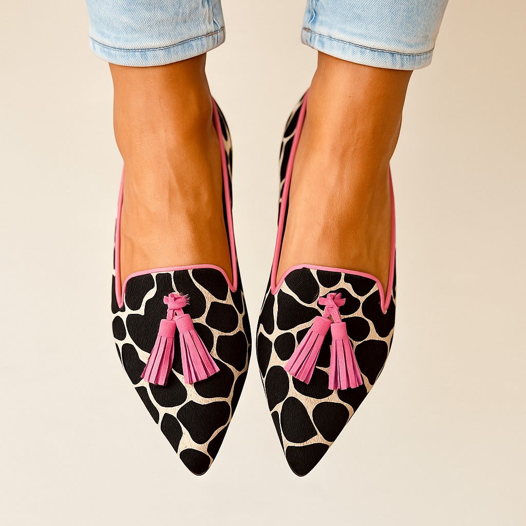 Womens Leather Loafers | Elegant Pointed Slip-On Shoes for Every Occasion 2