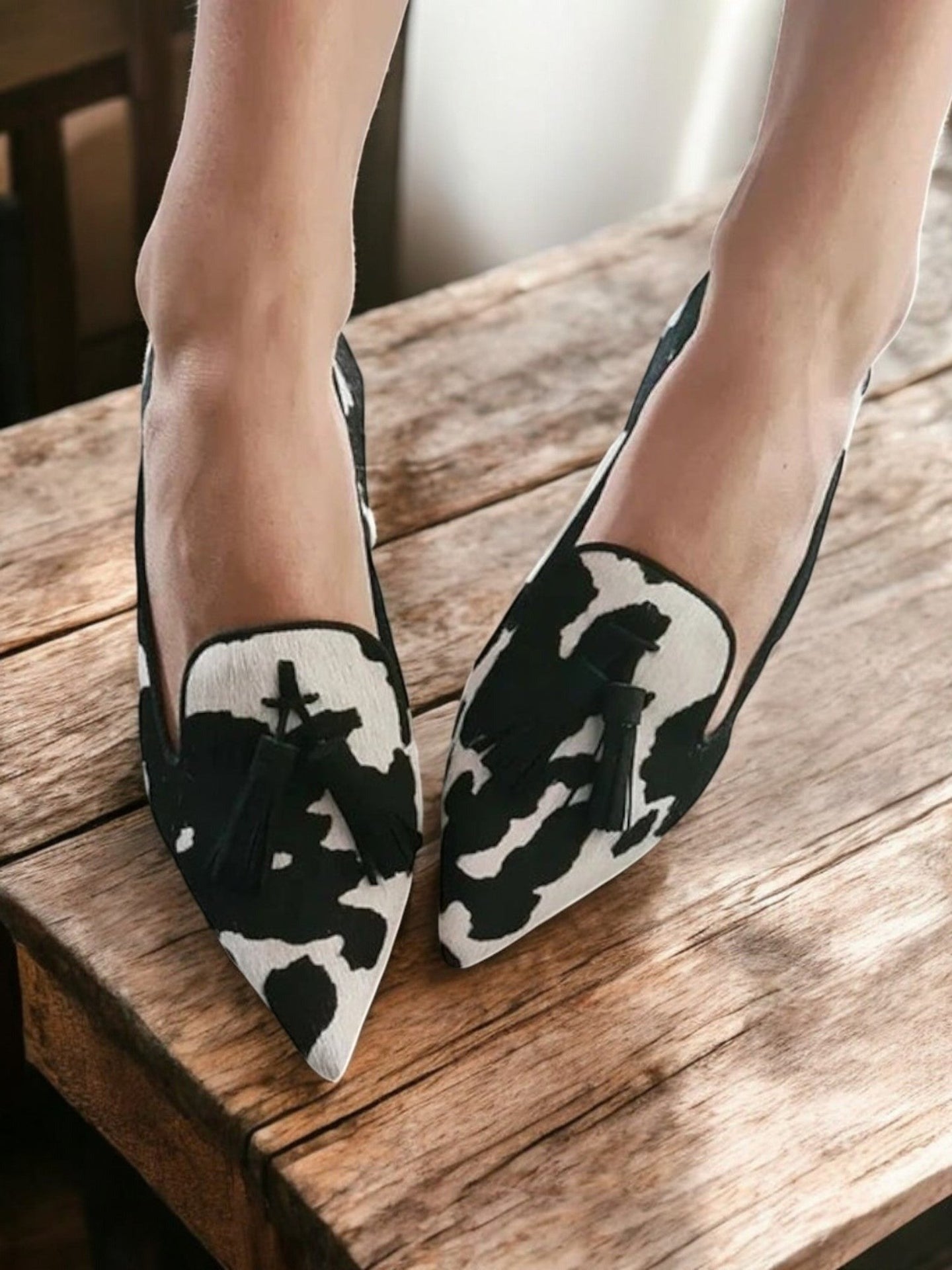 Womens Leather Loafers | Elegant Pointed Slip-On Shoes for Every Occasion 3