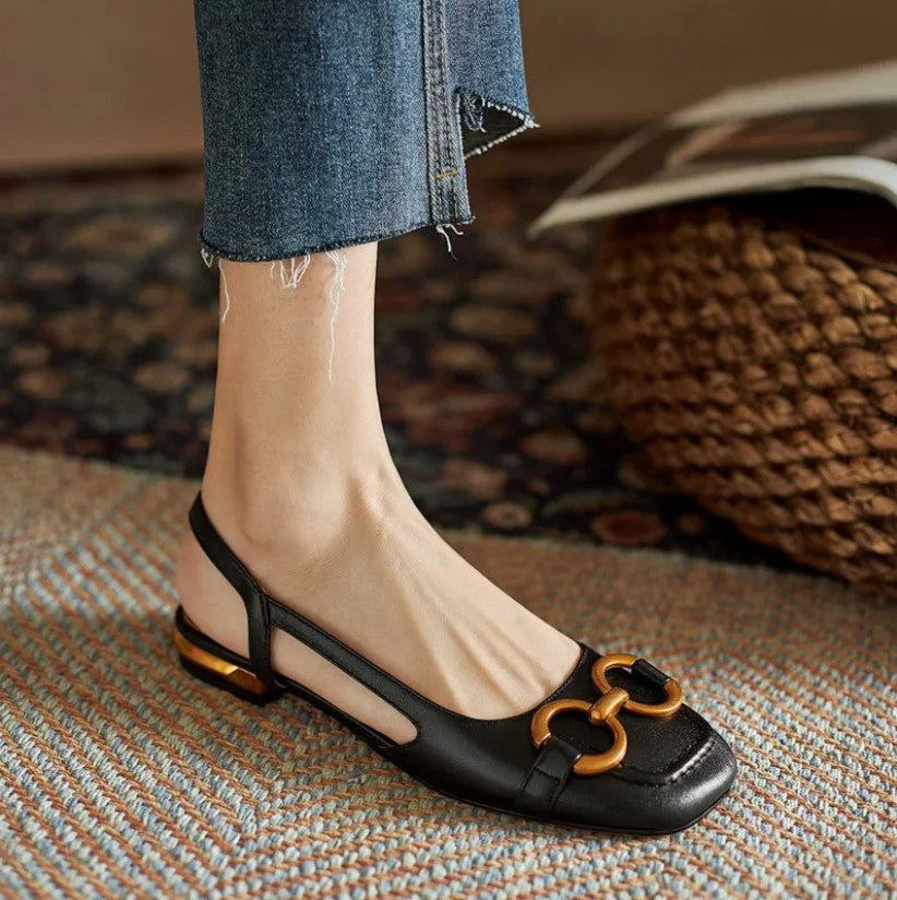 Womens Leather Sandals | Elegant Adjustable Summer Footwear 5