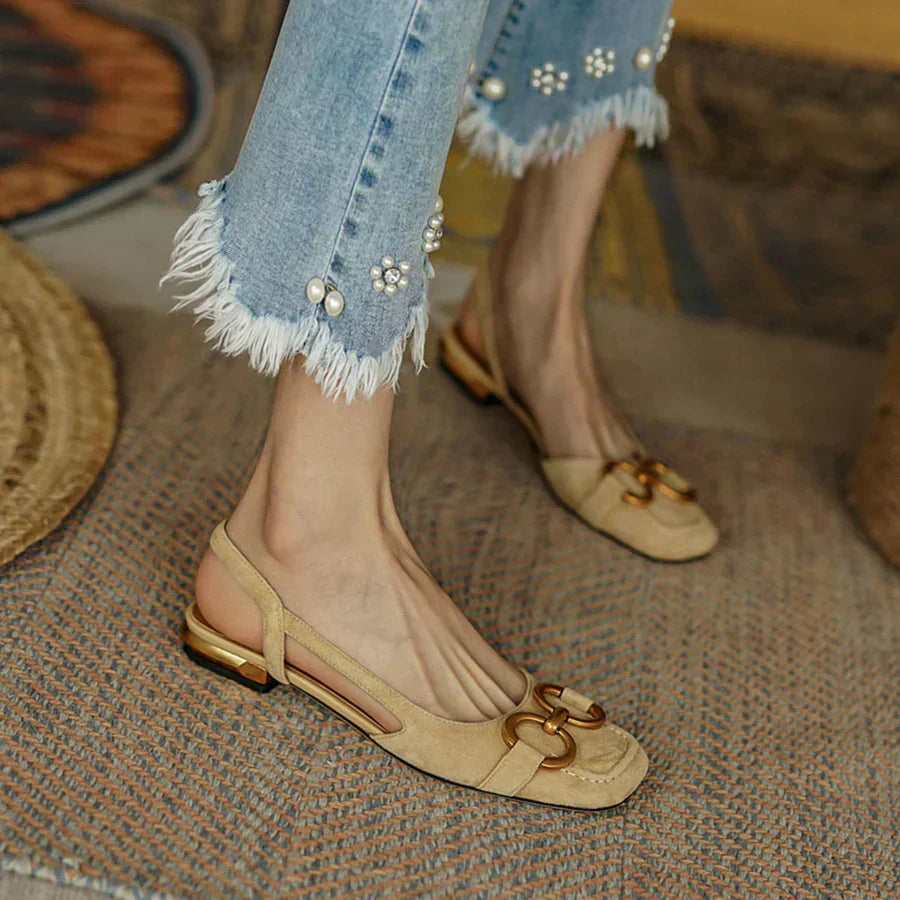 Womens Leather Sandals | Elegant Adjustable Summer Footwear 7