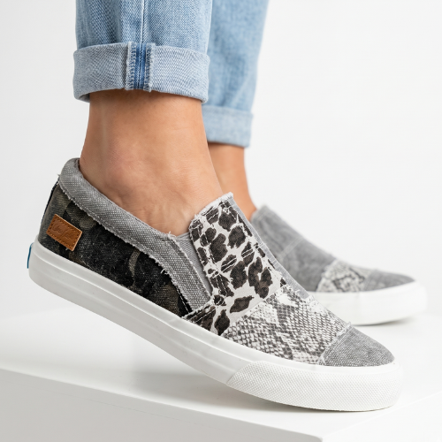 Women's Lightweight Canvas Slip-On Sneakers | Cushioned Everyday Comfort Shoes 1