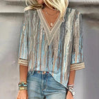 Women's Lightweight Chiffon Blouse | Flowing Elegant Summer Top with Delicate Details 2