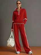 Women's Lightweight Cotton Blouse and Wide-Leg Pants Set | Relaxed Fit Casual Summer Outfit 10