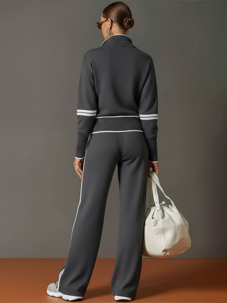 Women's Lightweight Cotton Blouse and Wide-Leg Pants Set | Relaxed Fit Casual Summer Outfit 6