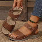 Womens Lightweight Fabric Sandals | Adjustable Casual Footwear for Everyday Comfort 1