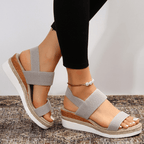 Womens Lightweight Vegan Platform Sandals | Sporty Chic Everyday Comfort 10