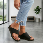 Women's PU Leather Orthopedic Sandals | Supportive Comfortable Toe-Strap Footwear 0